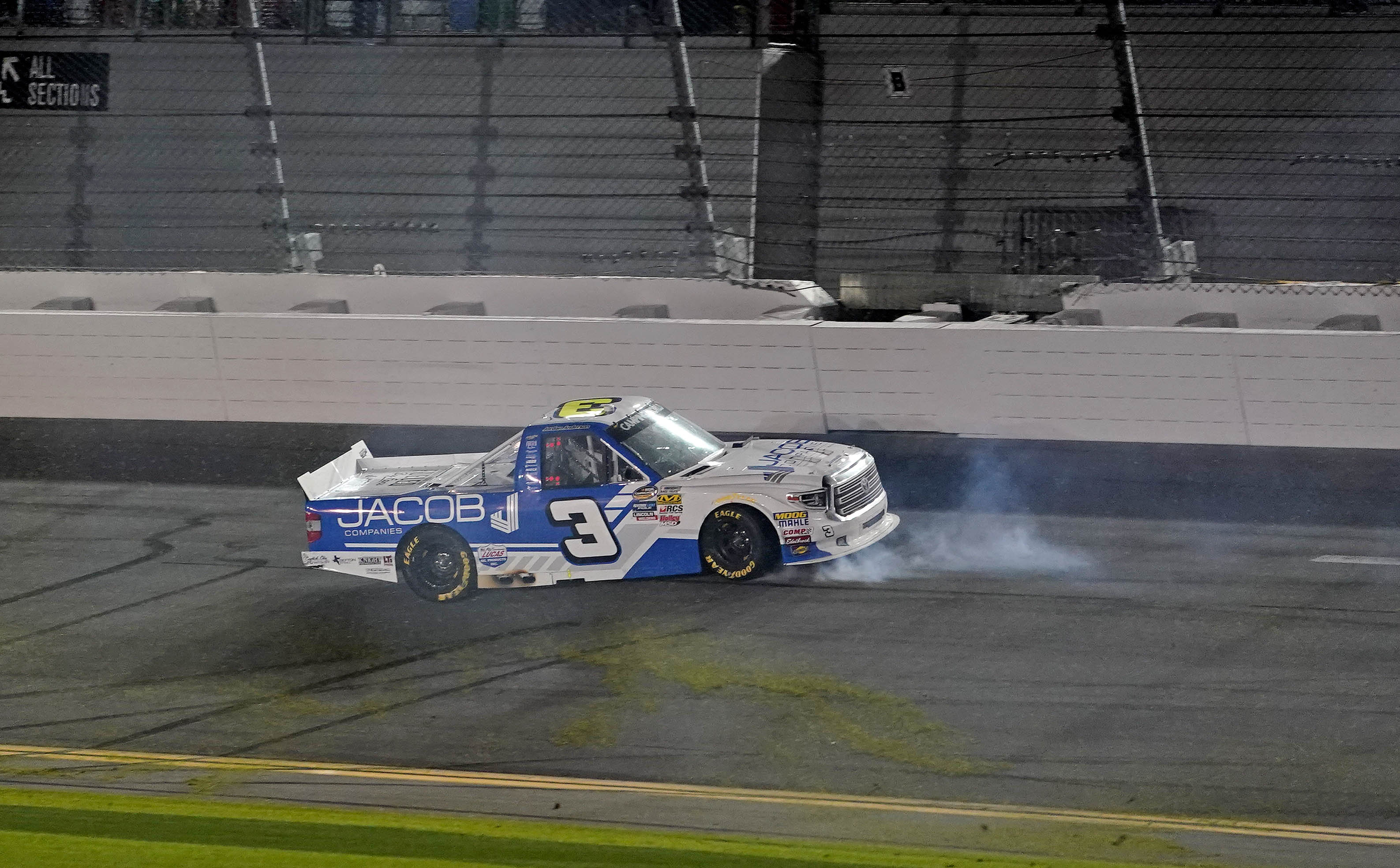 Jordan Anderson Earns First Top 10 In Truck Series